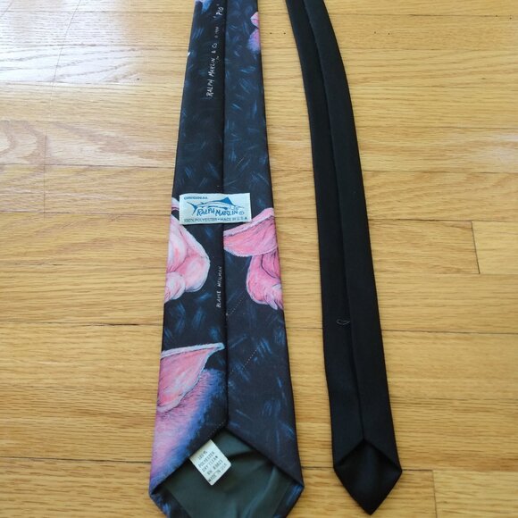 Vintage 80s Pig Necktie Novelty Tie Ralph Marlin Blaine Heilman 1989 - Picture 5 of 13